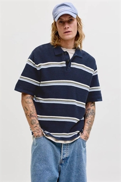 Jack & Jones Maine Knit Stripe Polo